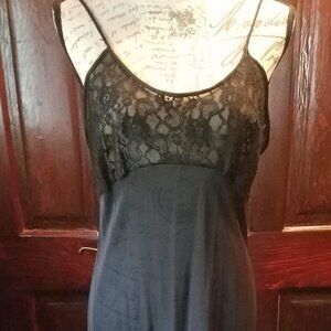 Women's Sheer Black Negligee Vintage